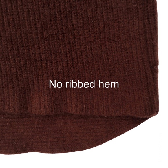 Vince 100% cashmere crew neck sweater in chocolate brown size small - Picture 5 of 13